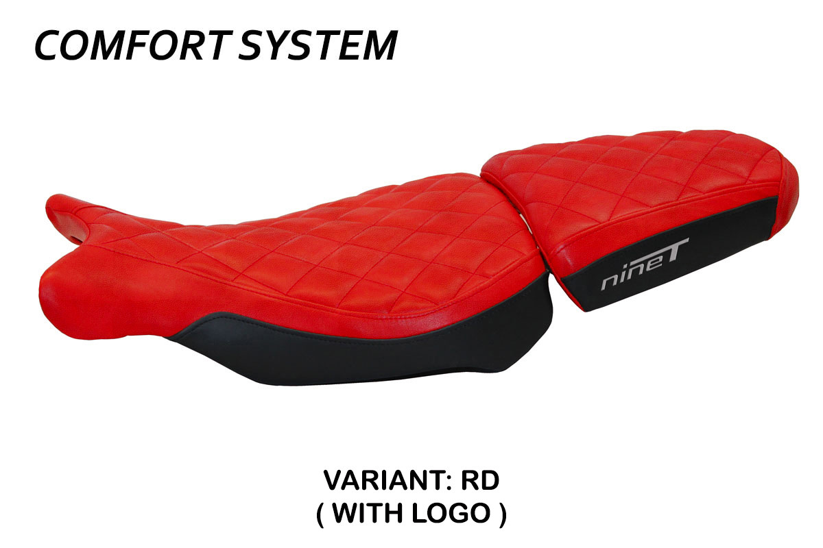 TAPPEZZERIA Sitzbezug COMFORT SYSTEM mit Logo für BMW R 1200 NINE T (14-23) Doppelsattel