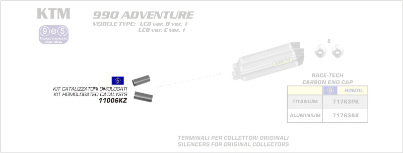 11006KZ-Arrow Einschubkatalysator