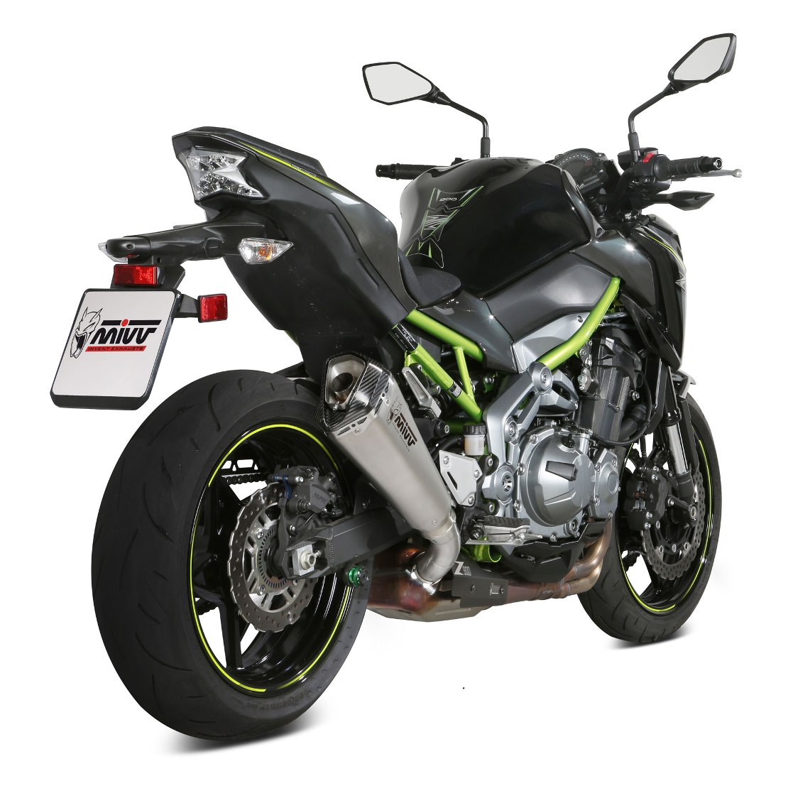 MIVV DELTA RACE Edelstahl Kawasaki Z 900 17-19 -Z900 A2 -2025